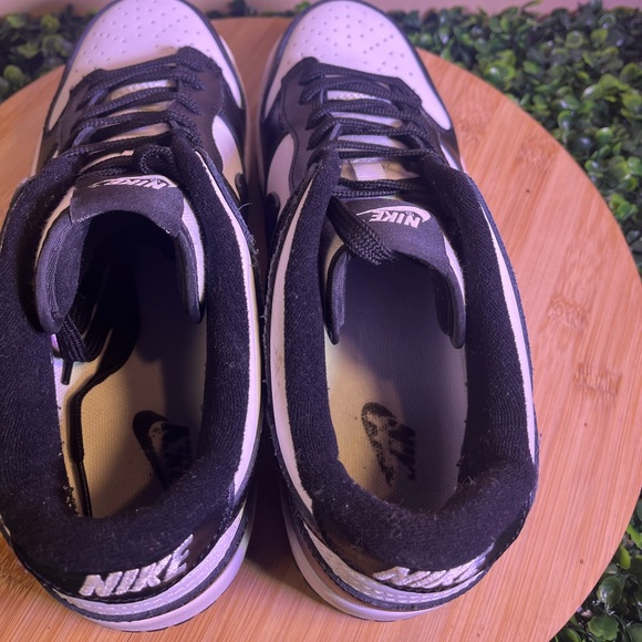 🔥 NIKE DUNK LOW RETRO PANDA BLACK WHITE SNEAKER SHOES MENS SIZE 8 DD1391-100 - Picture 8 of 9